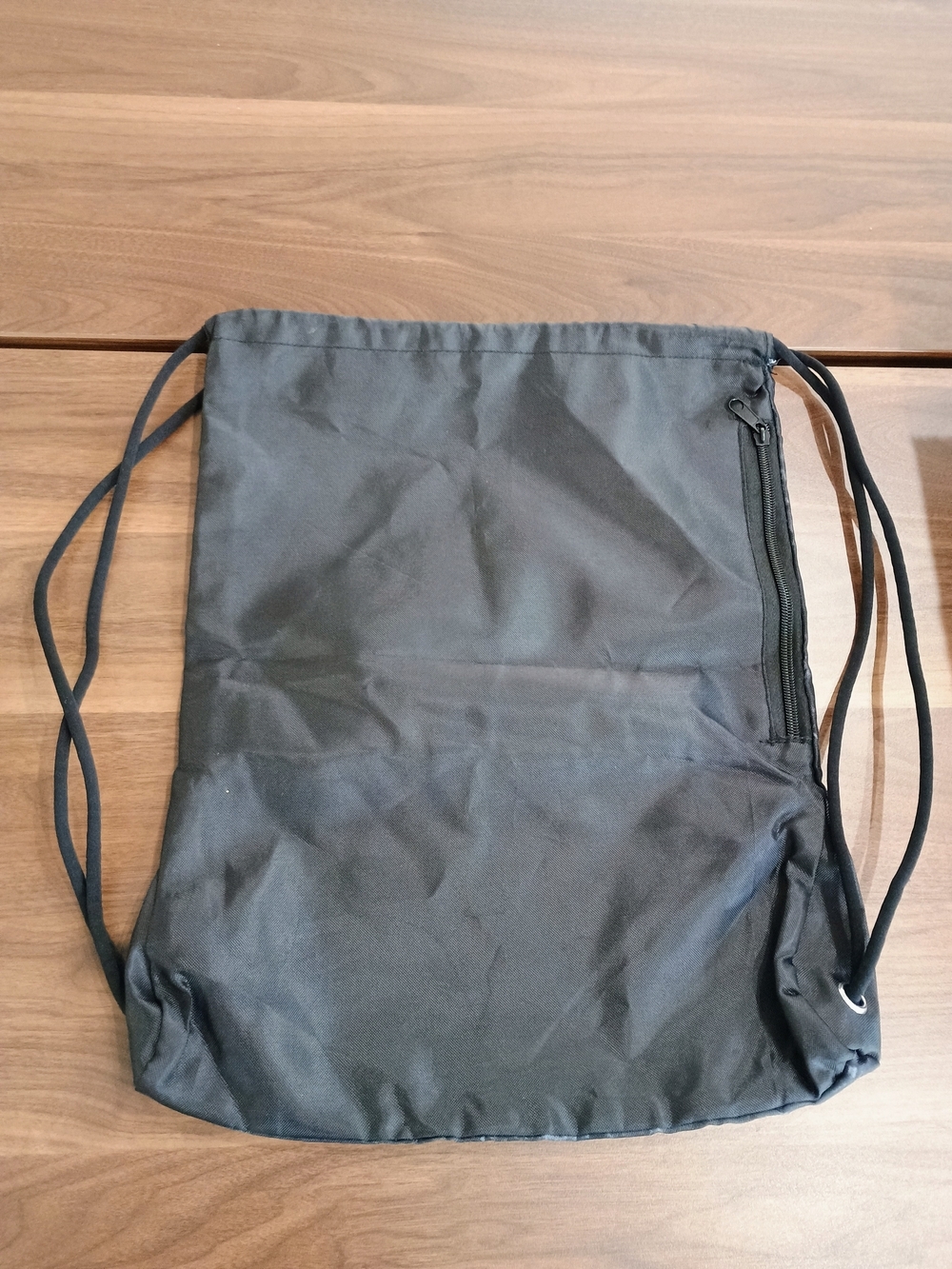 Affliction Black and Orange Drawstring Travel Bag - Picture 4 of 6